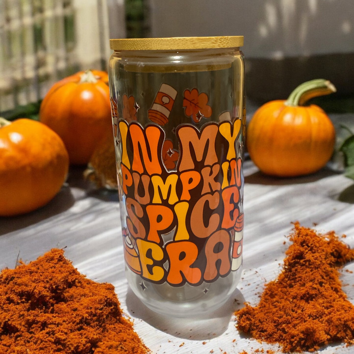 Glass beer can cups 16 oz