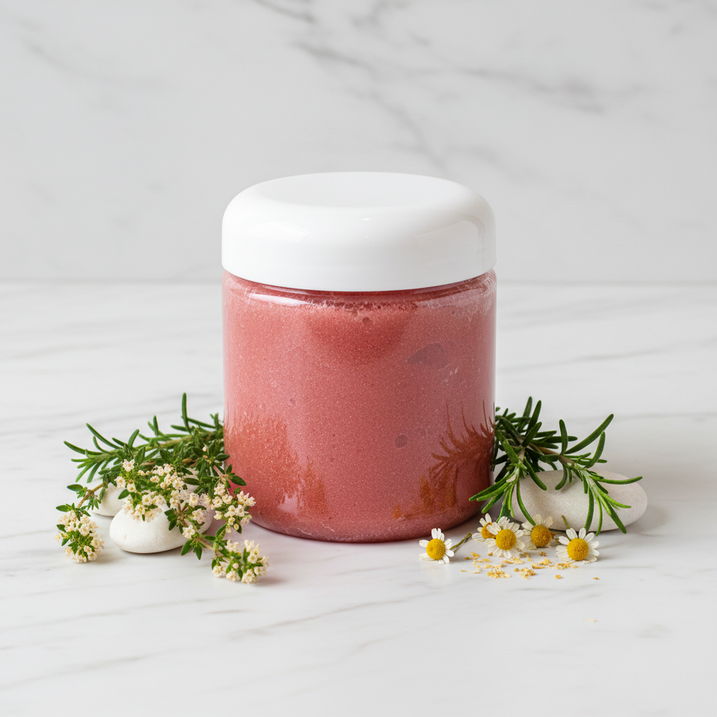 Thymeless Dream Sugar Scrub - Cranberry Mauve