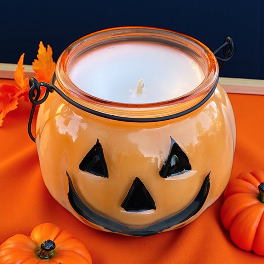 Jack-o-lantern Candle