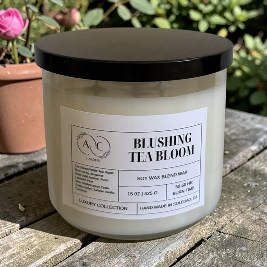Blushing Tea Bloom