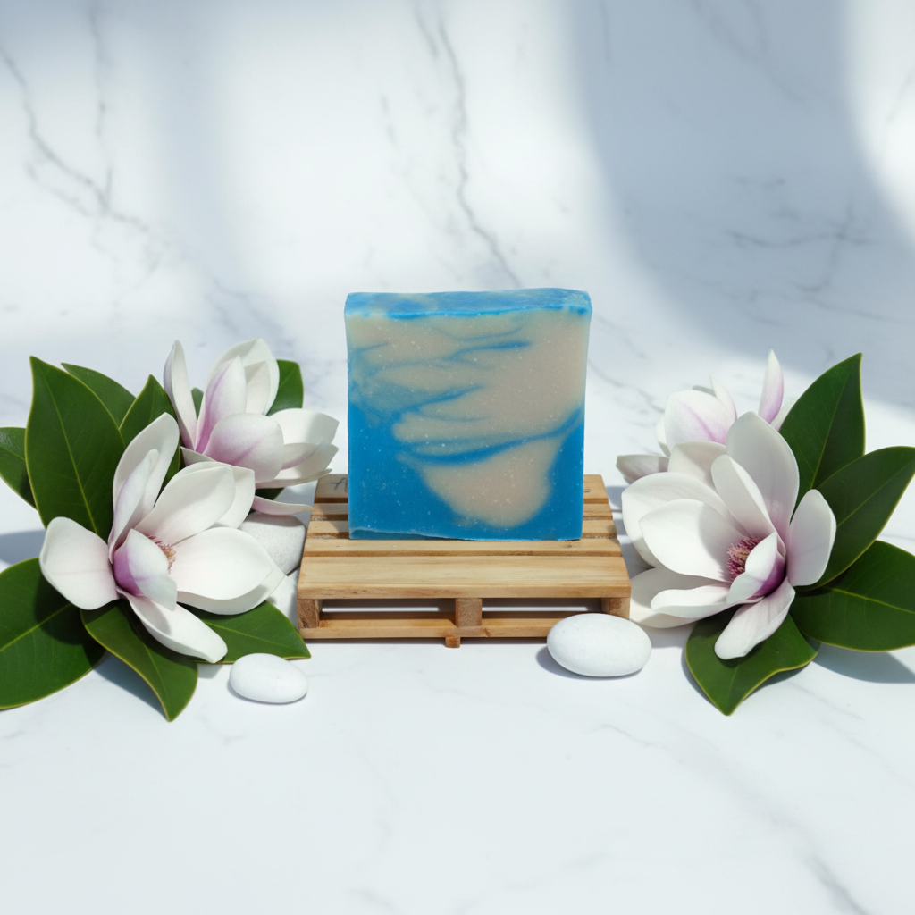 Blue Magnolia Artisan Soap - Luxury Spa