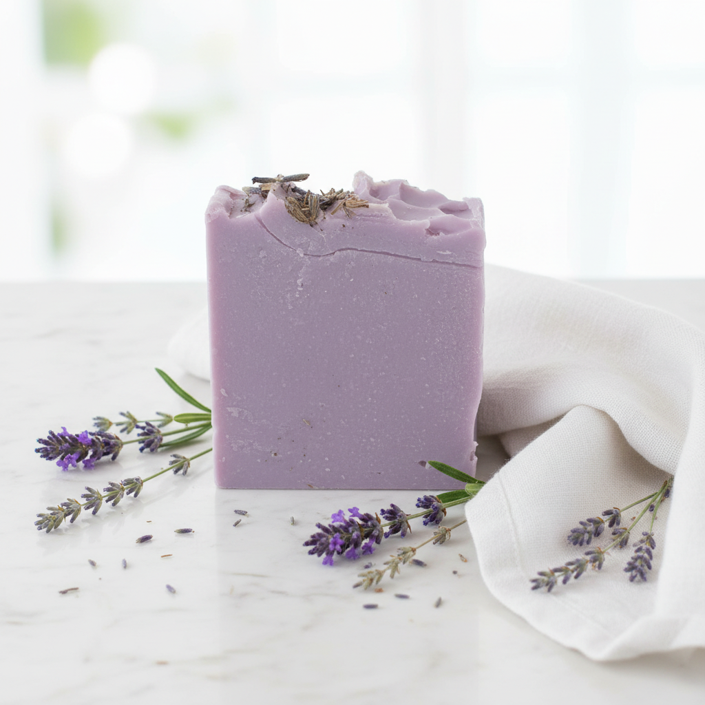 Lavender Artisan Soap - Luxury Marble Spa