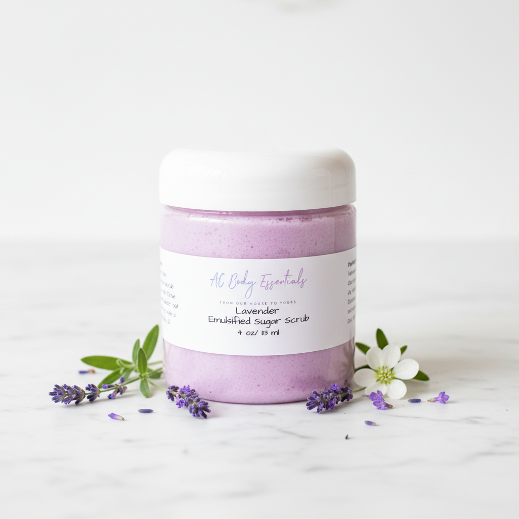 Lavender Sugar Scrub - Luxury Spa