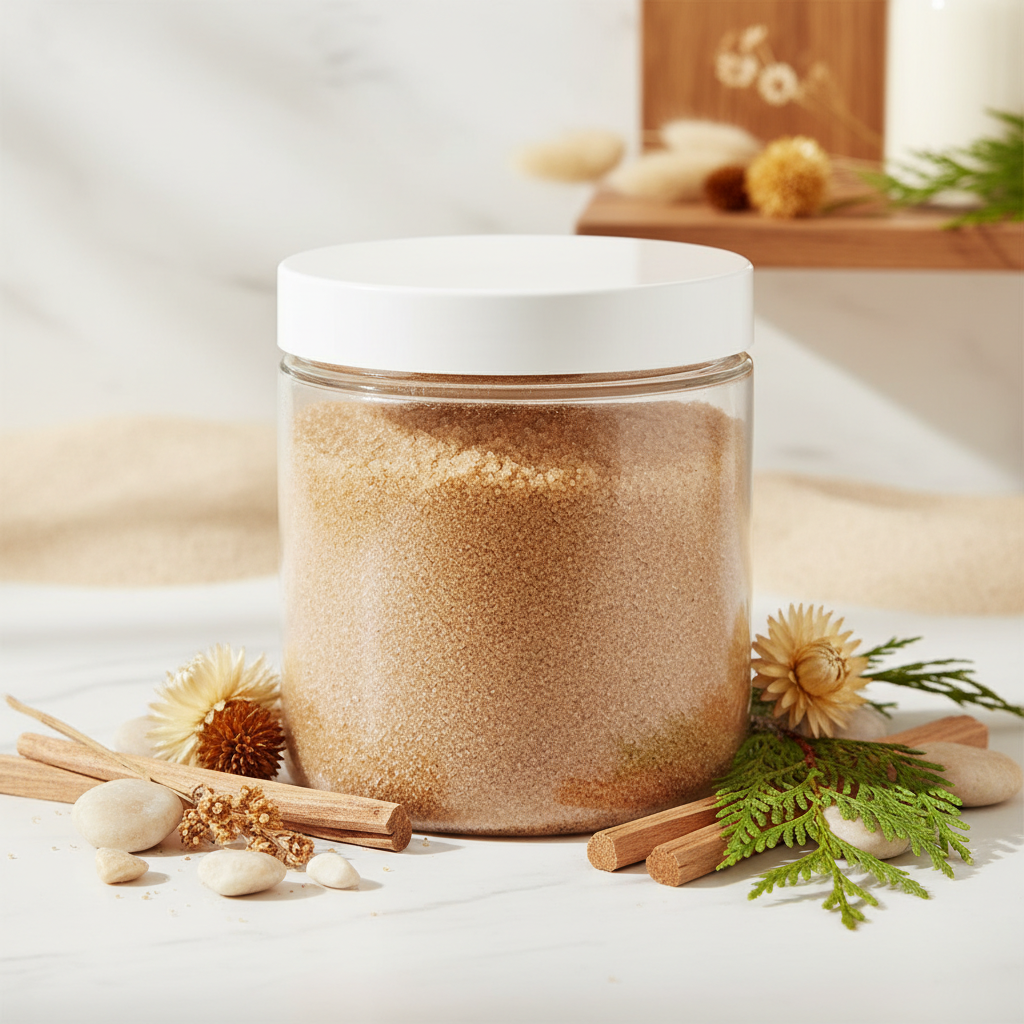 Santal Sugar Scrub - Luxury Spa