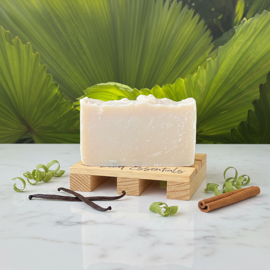 Vanilla Woods Artisan Soap - Luxury Marble Spa